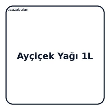 Ayçiçek Yağı 1 L