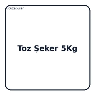 Toz Şeker 5 Kg