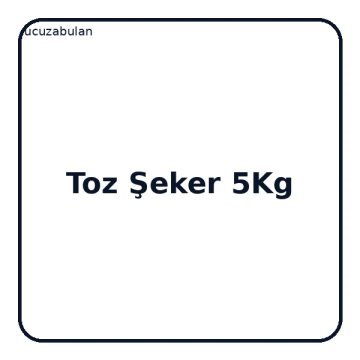 Toz Şeker 5 Kg