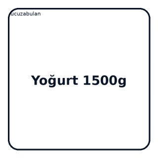 Yoğurt 1500 g