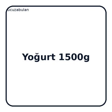 Yoğurt 1500 g