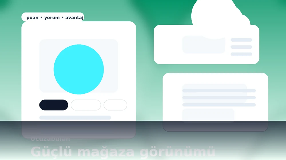 Mağazaları puan, teslimat ve avantajlara göre karşılaştırın