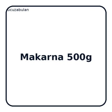Spagetti Makarna 500 g