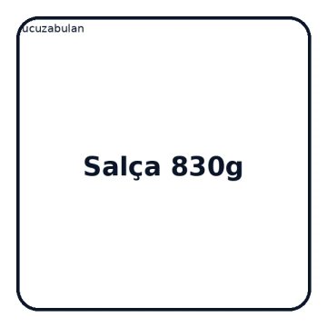 Domates Salçası 830 g