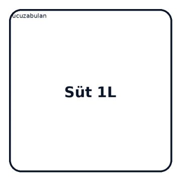 Süt 1 L