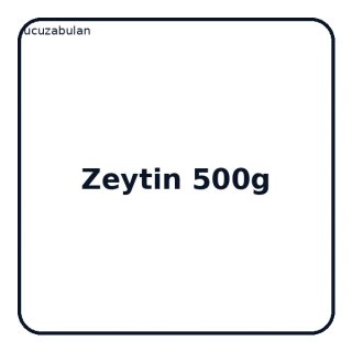 Siyah Zeytin 500 g