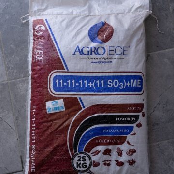 11.11.11 %10 S03 + 15 ORGANİK MADDE